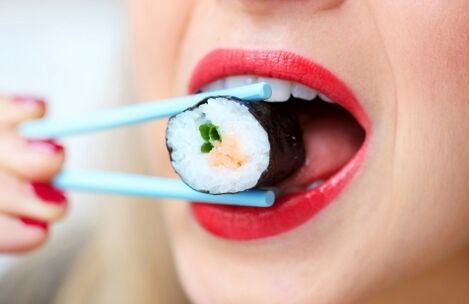 Il n'y a pas de sushi exotique au menu du régime japonais, tous les produits sont simples et familiers. 
